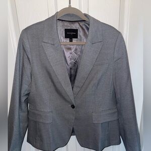 Banana Republic Light Gray Blazer